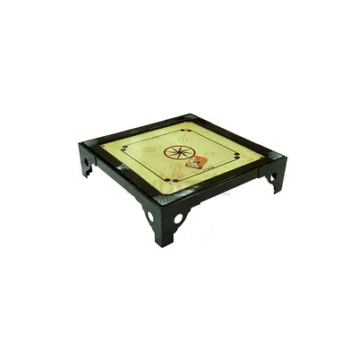Carrom Board with Wooden Stand 42X42 | Premium Wooden Carrom Game Board - Brand new