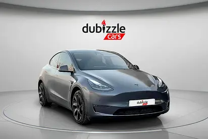 AED 1413/month | 2022 Tesla Model Y | GCC Specs | Ref#534251