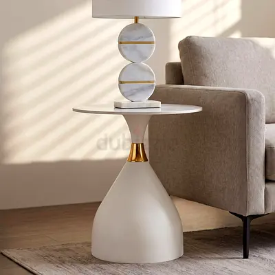 New Movo Venus Sintered Stone Ceramic End Table