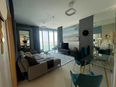 Fully Furnished 1-Bedroom Apartment with Open Sea View for Annual Rent in Al Hamriyah, Sharjah