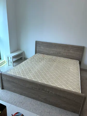 IKEA Malm - King Size Bed Frame and Mattress
