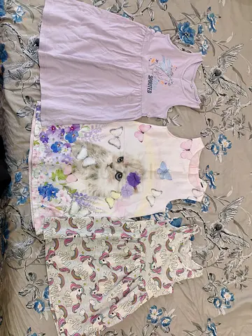 All for 40 aed kids dresses for 4-6 years old girl in perfect condition Al barsha 1