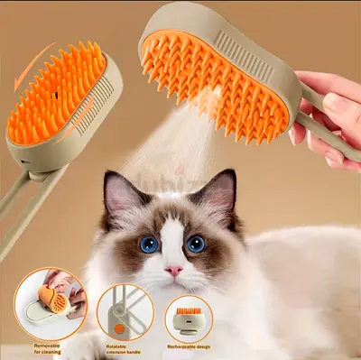 Cat Steam Brush. Rechargeable.