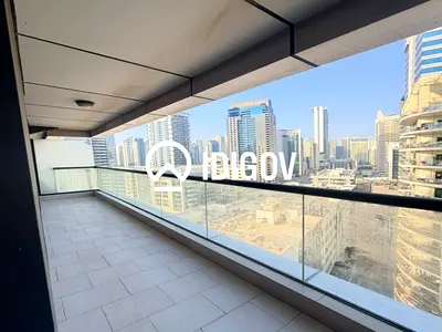 Unfurnished 2BR | Balcony & Pool | Dubai Marina