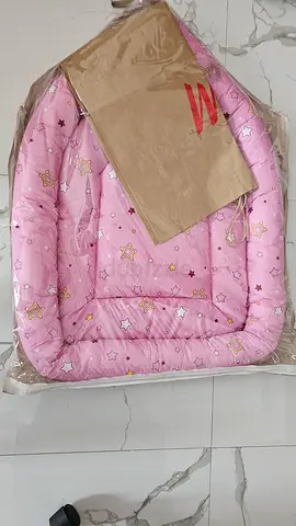 Pink Baby Nest/Infant Lounger - Soft Padded Portable Bed