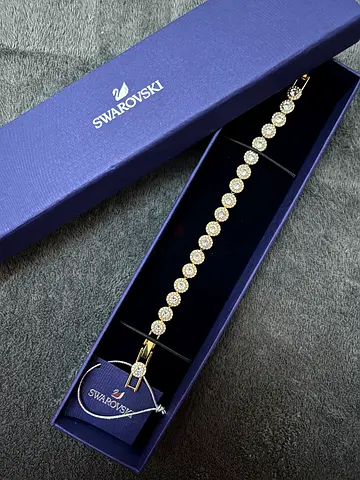 Swarovski “Una Angelic” Gold Bracelet