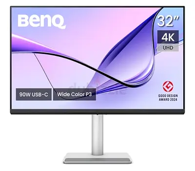 BenQ MA320U 32" 4K 3840x2160 Monitor for MacBook Pro/Air, Dual USB-C, 90W Power Delivery