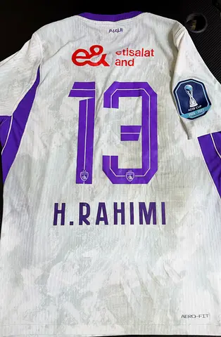 Al Ain FC #13 H. Rahimi Away Football Jersey - Size Unknown