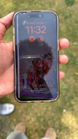 Apple iPhone 15 pro damaged screen and back