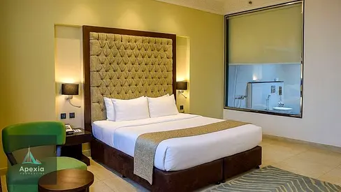 Creek View 1BR Suite | Furnished | Deira