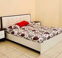 fully furnished small room with attach big balcony and separate washroom only for single bachelor