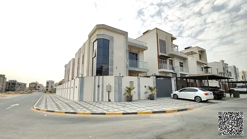 FEWA Registered 5BR Corner Villa | Marble & Stone Finish | Ajman