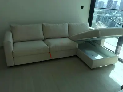 IKEA vimle L Shape Sofabed Beige