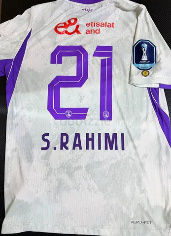 Authentic Al Ahli #21 S. Rahimi Away Football Jersey - Size Unknown