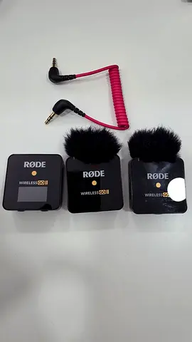 Used Rode Wireless Go 2 mic with pouch (working)