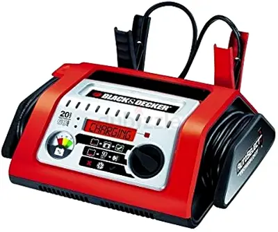 Black & Decker 20A Car Battery Charger and Maintainer - Good Working Condition