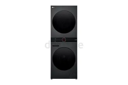 12/9kg WashTower™ Stacked Washer Dryer Black