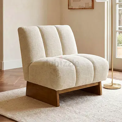 New Willow Fabric Accent Chair