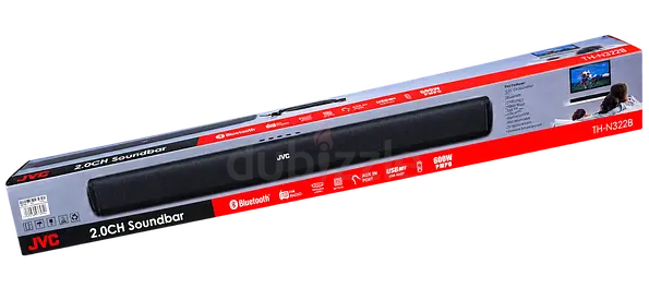 JVC 2.0CH Bluetooth Soundbar TH-N322B - New in Box