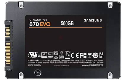 Samsung 870 EVO 500GB SATA 2.5" SSD - Good Condition