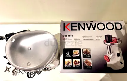 Kenwood Pro 1500 Meat Grinder Attachments with Bowl