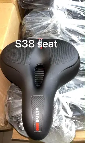 Brand New S38 Wide Comfort Bike Saddle - Brand New