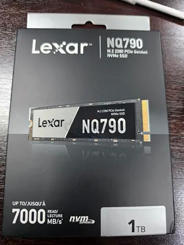Lexar790 1TB NVMe M.2 SSD - Up to 7000 MB/s (Brand New)