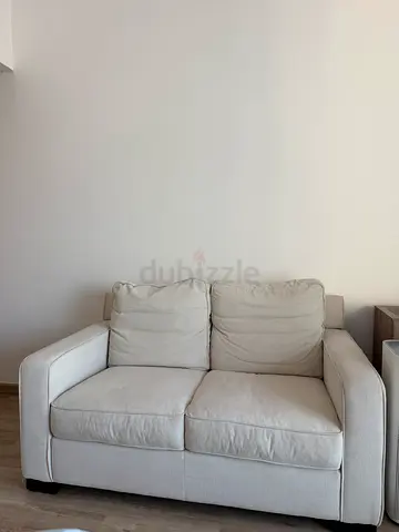 Light beige 2-seater sofa - good condition