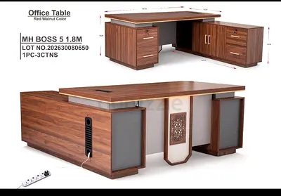Brand New L Shape offec Table good quality 180cm size available