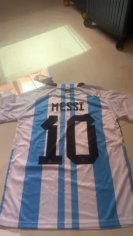 Lionel Messi Argentina 10 Football Jersey - Size M -never used