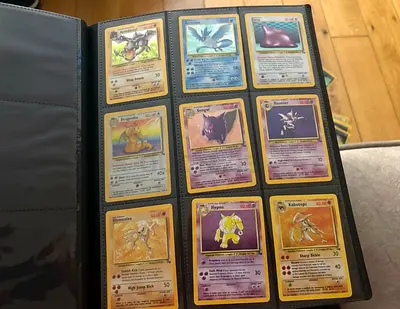Pokémon Card Collection complete Base, Fossil & Jungle set  mint condition