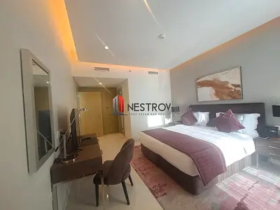 Premium Furnished 1BR | High Floor | Pool & Community View | Aykon City