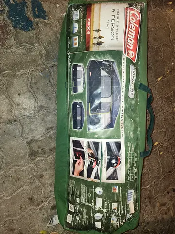 Coleman 9 person tent