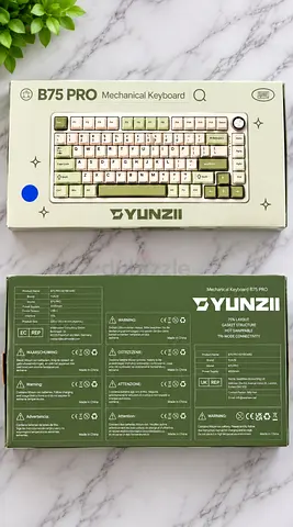 YUNZII B75 PRO Wireless Mechanical Gaming Keyboard