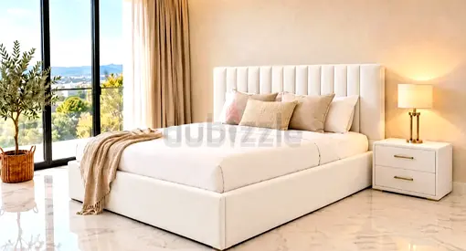 Modren Design New King size Luxury Family bed including Mattress Available