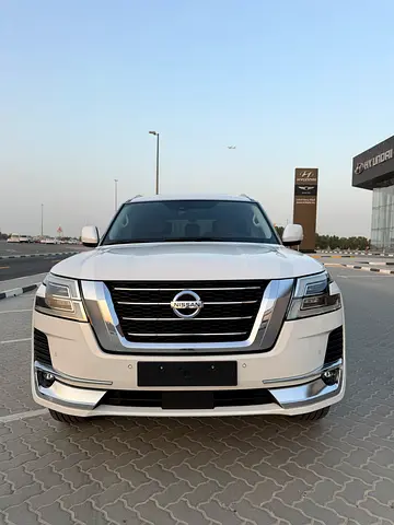 2021 Nissan Patrol SE Titanium GCC Specs نيسان باترول 2021 خليجي 6 سلندر تيتانيوم صبغ الوكاله