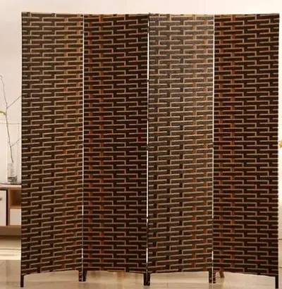 4-Sided Room Partition (Brown Color)