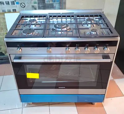 Siemens IQ700 Top Gas Oven Electric Digital Cooking Range Latest Version 90cm