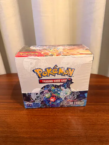 Pokemon TCG Stellar Crown Booster Box - 36 Packs (Mint, Factory Sealed)