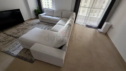 Like perfect condition ___IKEA Kivik ushape sofa beige