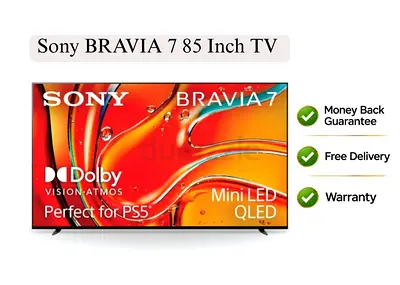 Sony BRAVIA 7 85 Inch Mini LED QLED 4K HDR Google TV 85XR70