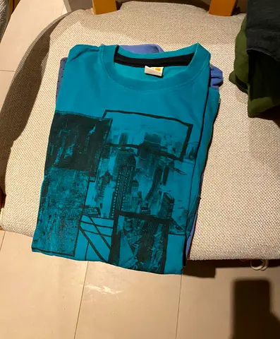 Original Boss Blue graphic crew neck T-shirt - good condition