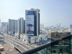 Fully furnished 1BHK for annual rent in City Tower, Ajman. master bedroom, balcony, private parking.