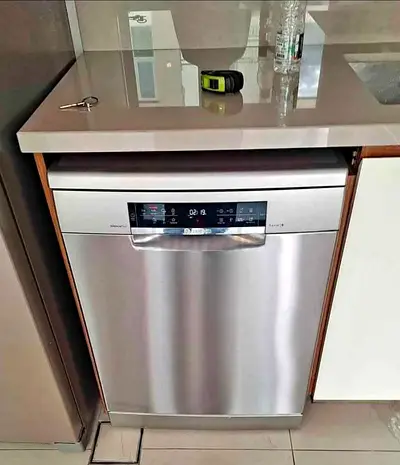 Free Delivery BOSCH Series 6 Dishwasher Full Touch Penal Control Digital Clock 60x60 cm
