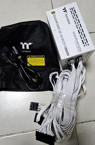 Thermaltake Toughpower GF A3 1050W 80+ Gold ATX 3.0 PSU PCIe Gen 5.0 12VHPWR Power Supply