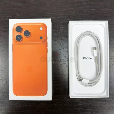 iPhone 17 Pro Max (Orange) - Boxed with USB-C Cable