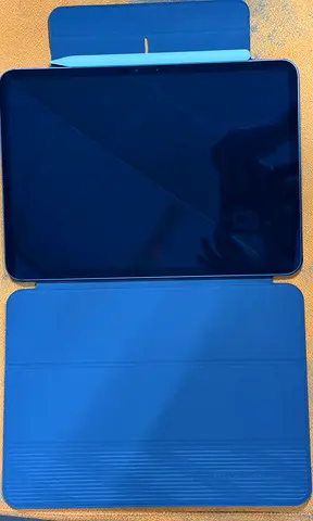 iPad Pro with Smart Cover (black) - brand new just unboxed. With apple care plus and pencil pro