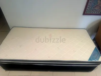 Single ortho special mattress with diwan- good condition less than 5 months old
