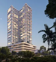 Luxury Studio | Private Balcony Pool | High Floor | Open Green Views