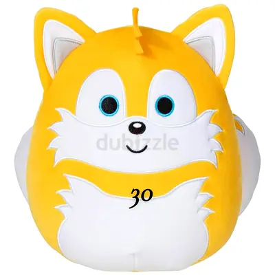 Preloved Squishmallow | Sonic the Hedgehog – Tails
